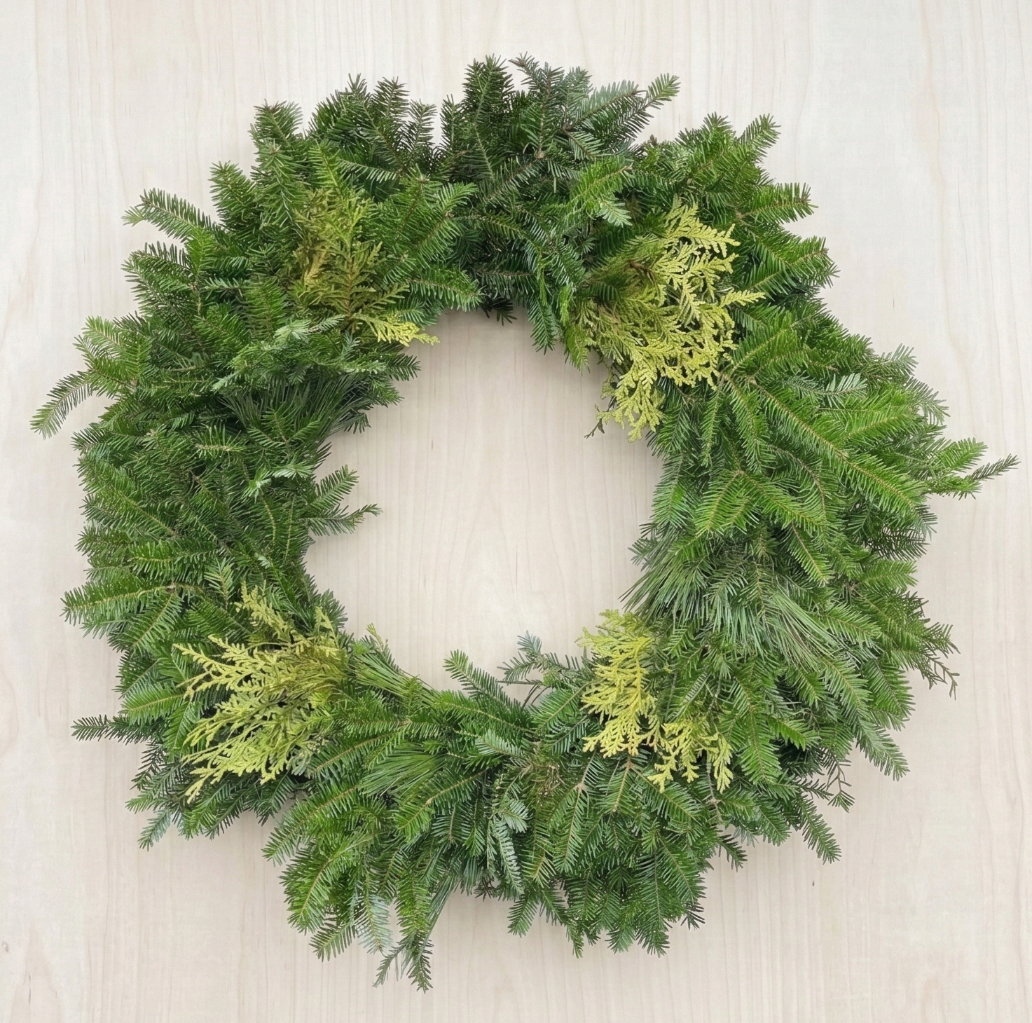 Triple mix wreath