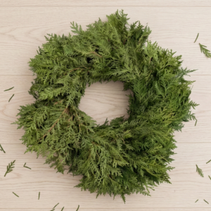Cedar wreath