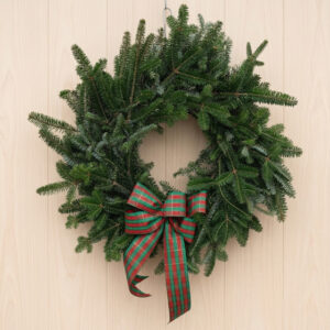 Fraser wreath with a Bow