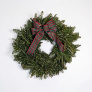 Fraser wreath with a Bow